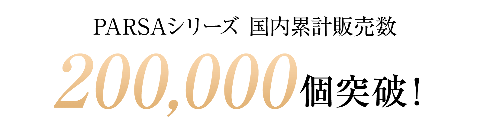 国内累計販売数350,000本突破！